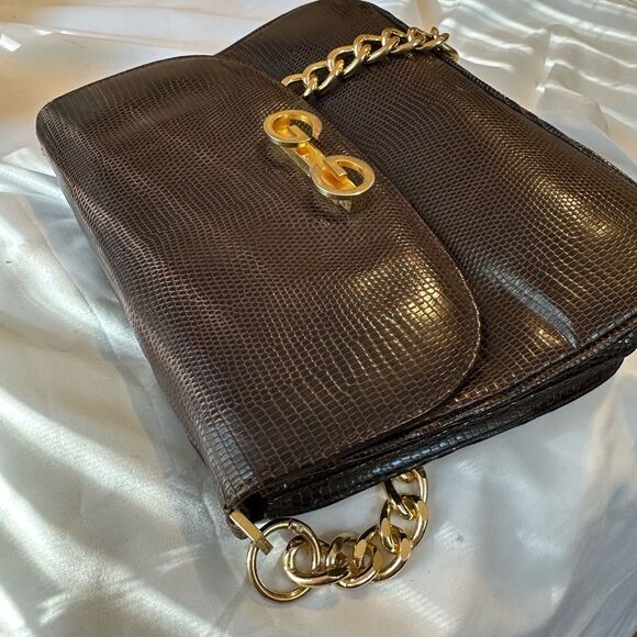 Gucci crocodile leather shoulder bag - Picture 15 of 16